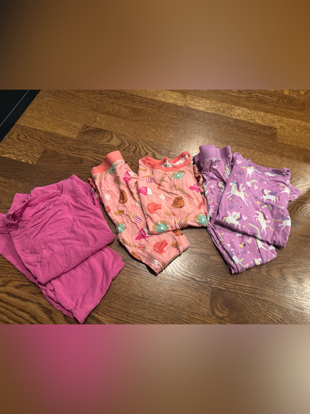 Little Sleepies Kids Pink & Purple Pajama Sets